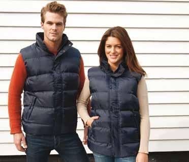 medium) Decorators access points: concealed inner back and left chest zips Fashionable shaped longer back panel Full front 2 way zip fastening Reflective panel on rear of collar VALUE VALUE RT223