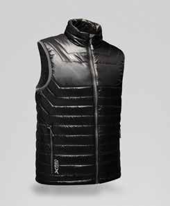 performance technology insulation Durable water repellent finish Polyester lining Medium weight fill 140 gsm body insulation wadding weight High