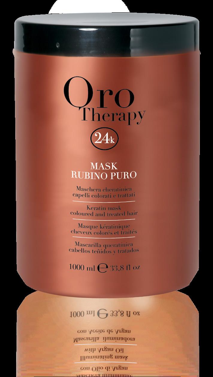 RUBY MASK Enriched with Argan oil nourishes and hydrates the