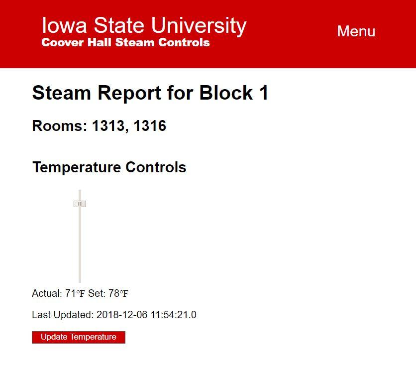 WCU Design Website: http://thermostat.ece.iastate.