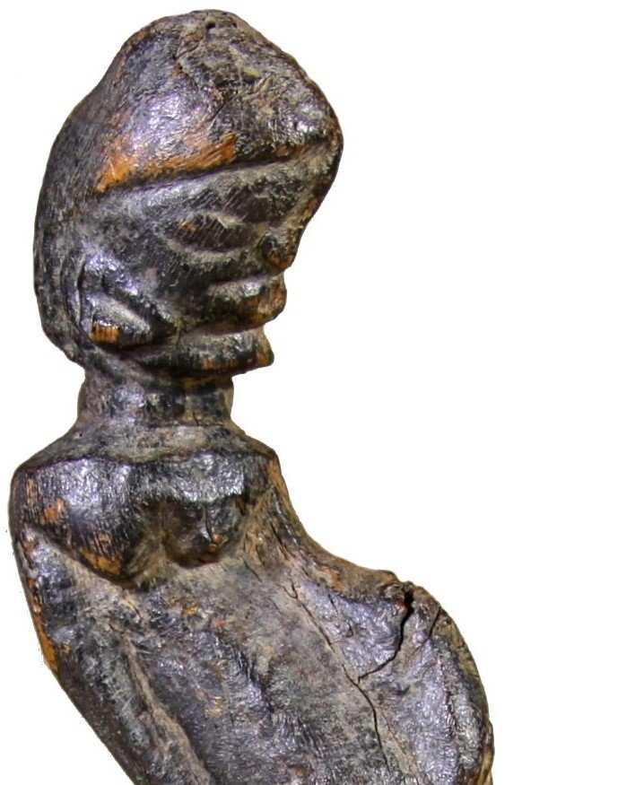 Pré-Dogon Niongom 129U Rarissime sculpture de génie ancestral. 15ème / 17ème siècle.