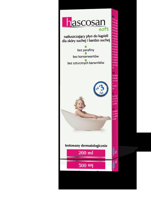 Hascosan soft - bath emollient lotion Designed for dry and very dry skin,