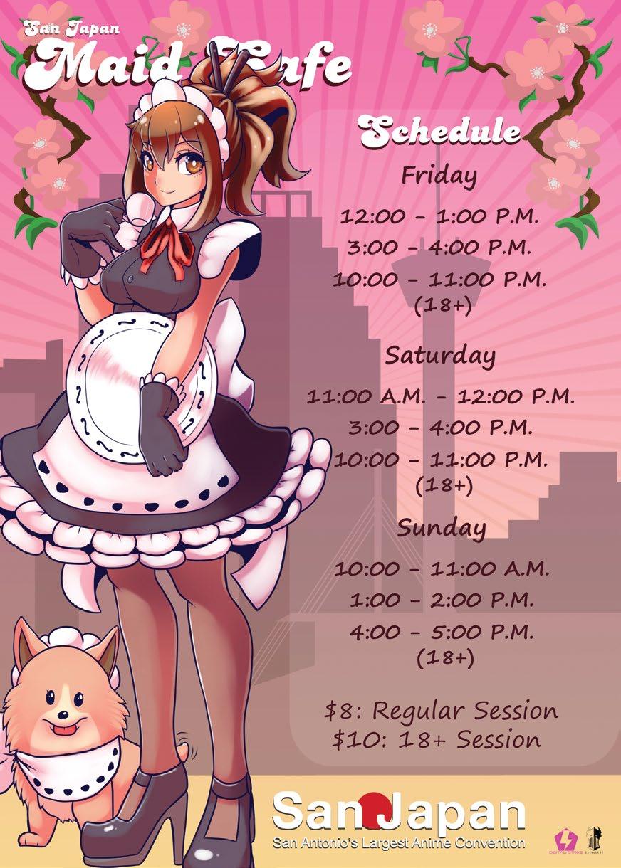Commissioned by San Japan, a local anime convention for the maid cafe department, we were quite