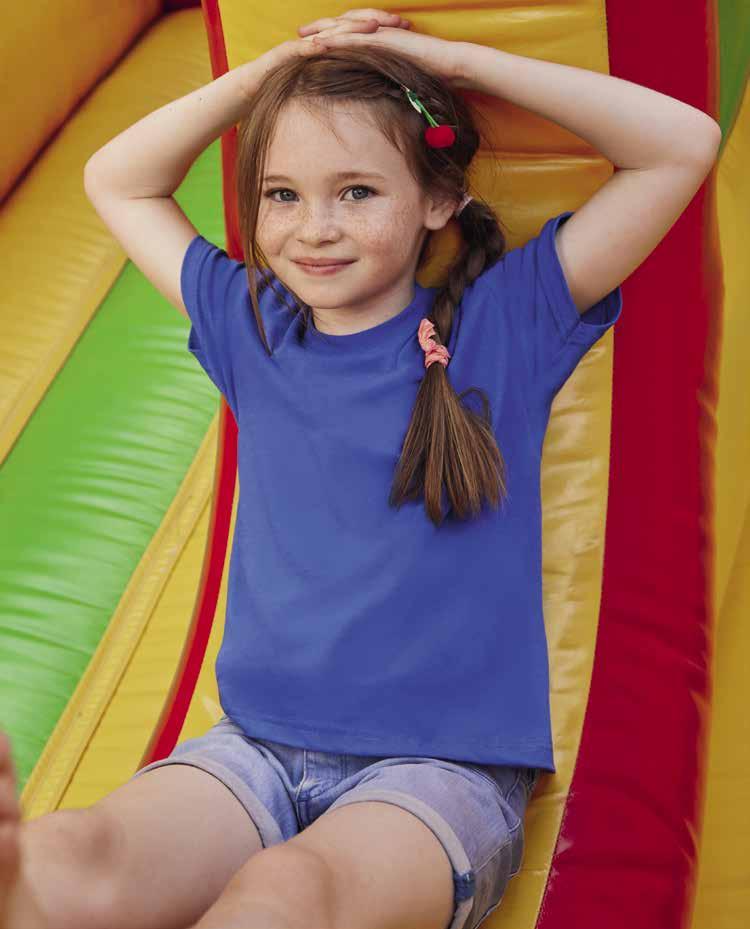 performance Elasticated waist with self-coloured draw cord, in-line with European childrenswear legislation 100% polyester 1gm/m² 3-4, 5-6, 7-8, 9-11, 12-13, 14-15 Kids original t 61-019-0 80 Rib