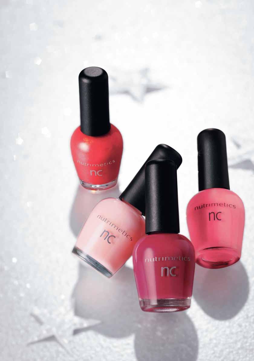 polished performance Formulated to dry quickly and resist chipping for long-wearing colour and gorgeous shine. nc High Shine Nail Lacquer 10ml nc High Shine Nail Laquer 6.85 / 11,00 RRP each 5.