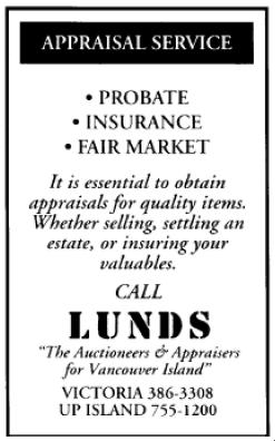 Antique & Art Auction Monday, October 18th 2010 7:00 p.m. (Doors open at 6:00 p.m. for seating) NOTES: Location: Lunds Showrooms 926 Fort St.