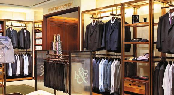 Kent & Curwen has grown to encompass a full range of the highest quality menswear, including contemporary formal wear, unique casual attire, and a complete collection of sporty leisure wear.