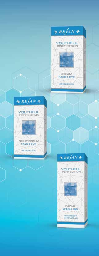 YOUTHFUL PERFECTION 16+ TEA TREE The cosmetologists of Refan have developed Youthful Perfection series that is intended for young skin.
