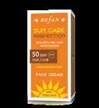 The sun protection line SUN CARE PERFECTION contains face creams and body lotions with SPF 30 UVA / UVB with delicate fruity fragrances and SPF 50 UVA / UVB in two varieties - with