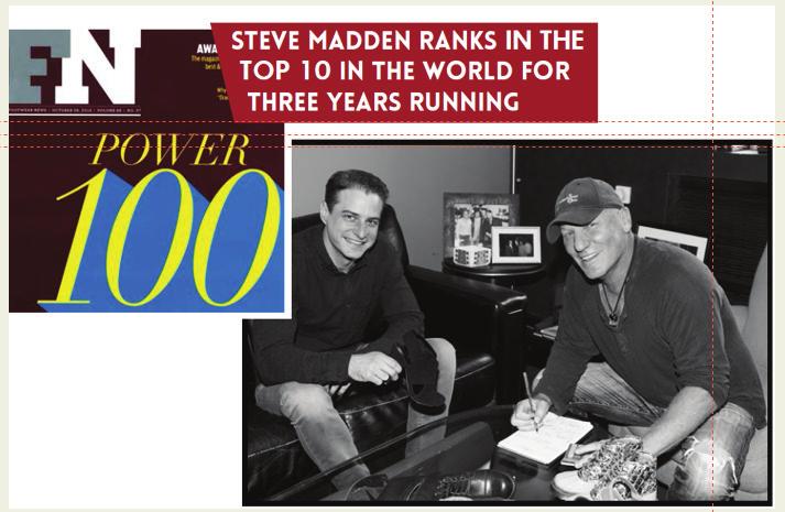 TE SUCCESS 2007 - Madden named 5th sought after brand on the web 2007-2013 - Steve Madden tripled
