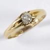 Novr 1806 ae 40", 18ct h/m London, h/m incomplete, size O or 7.1/4 US (4.6g) Estimate: 80.00-100.