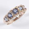 0.30 carats, in gypsy style setting, 18ct gold h/m London 1906, sizing mark in centre of hallmark, size 9.1/2 US (4.