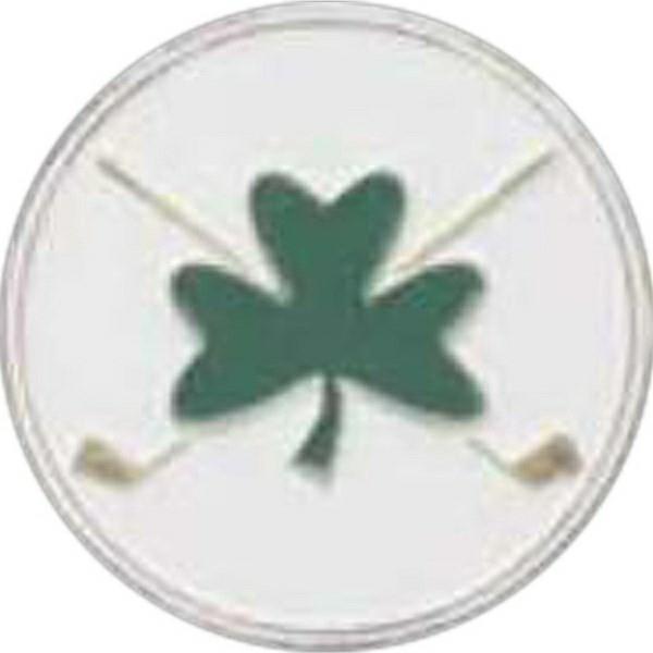 Product Name Shamrock Stock Ballmarker Description This shamrock stock ballmarker is a great way to grant players a bit of luck when on the course!