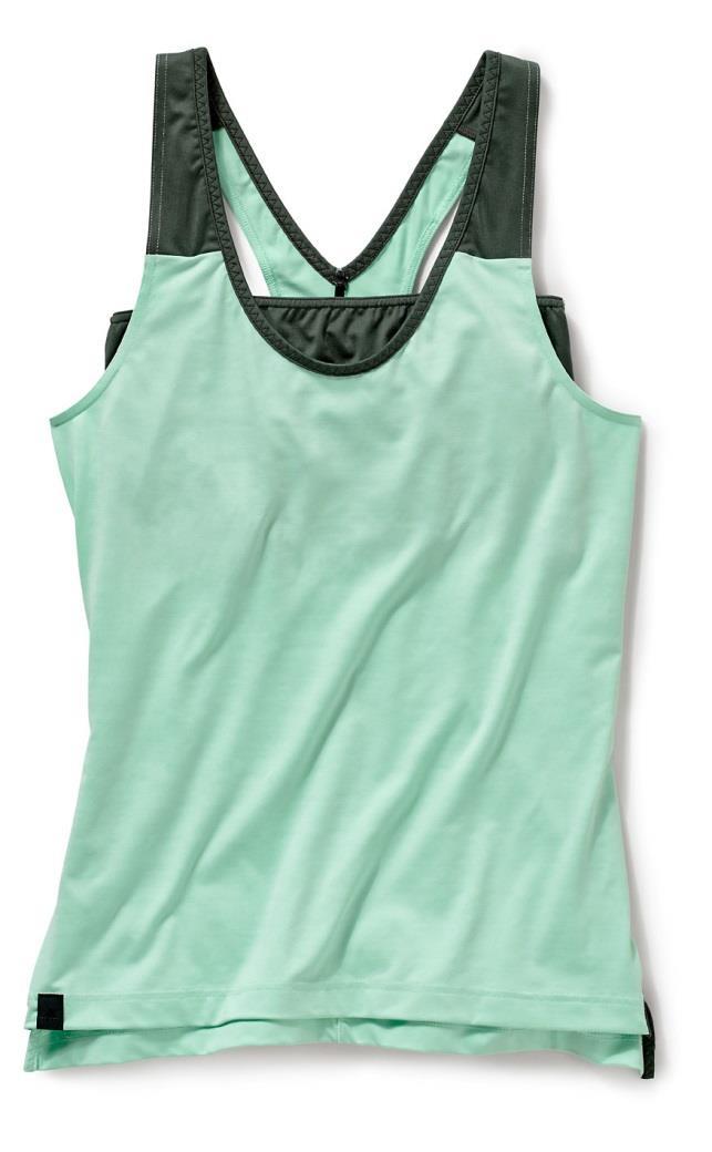 Woman s Climb the City Tank A must-have for your day in the climbing gym: a lightweight climbing top made of wool blend fabric with soft graphic.