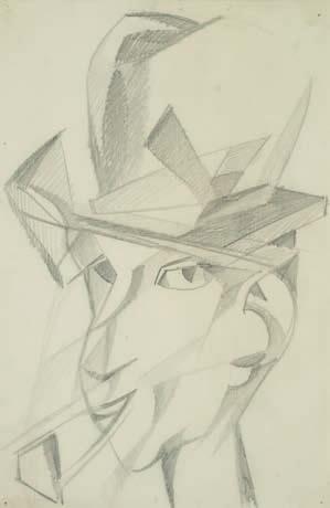 In these portraits, Henri was influenced by Cubism, an art movement where artists would bring different viewpoints and