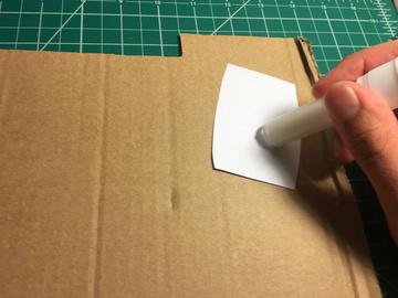https://adafru.it/cqq https://adafru.it/cqq Cut out character with scissors and glue to cardboard. Cut out character from cardboard with hobby knife.