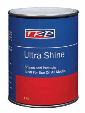 ULTRA-SHINE METAL POLISH TRPUS1 1KG Traditional paste polish providing a sensational shine with just a clean cloth and gentle rub Suitable on all metal surfaces, including mag wheels, bull bars,