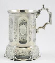 $1,000 - $2,000 Lot # 413 Lot # 402 402 19th century silver Christening mug.