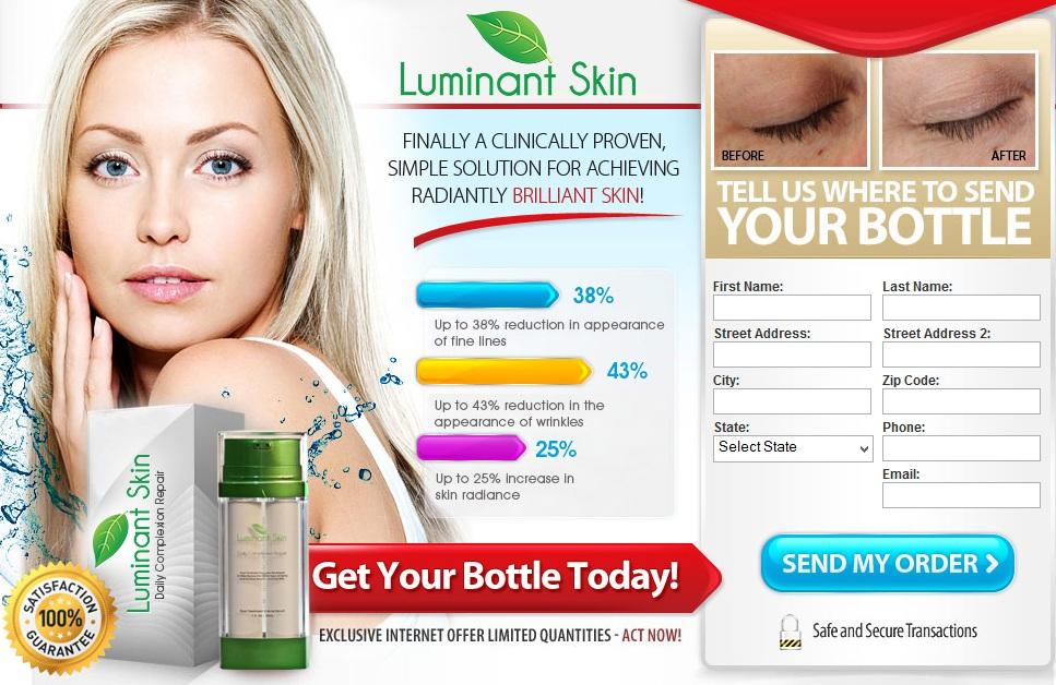that's since, despite your age or fitness level, our amazing Luminant Skin can help you guide out a minimal affect, time efficient plan to increase your skin care.
