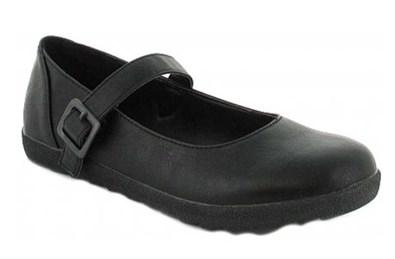 00 Sizes 13 (junior)-7 plus available in half sizes Leather Jazz Almond Toe Punch Hole Panelled School Shoes - 24.00-28.