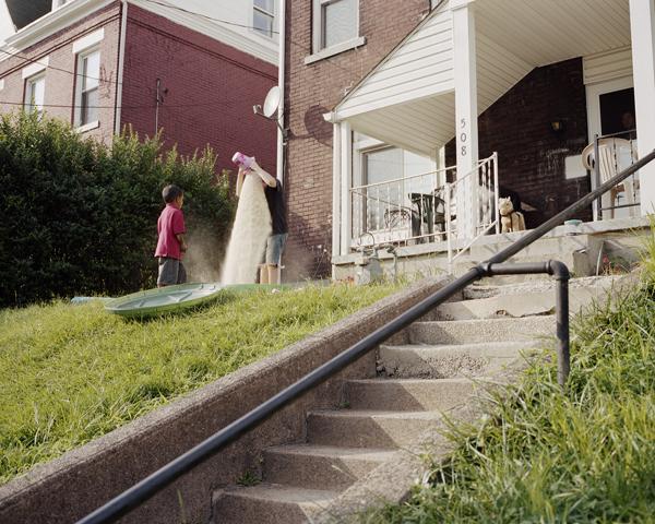 In the Sandbox on Airbrake Ave. Stephen Speranza As a documentary photographer Speranza appreciates his familial ties to this project yet manages to create a larger conversation on social constructs.
