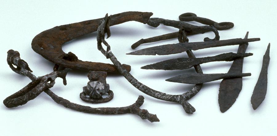 Vikings kept their knives and weapons sharp.