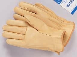 Grain Goatskin Top quality goatskin with natural and added lanolin. Excellent dexterity and comfortable fit. Gunn cut, keystone thumb. Bound hem.