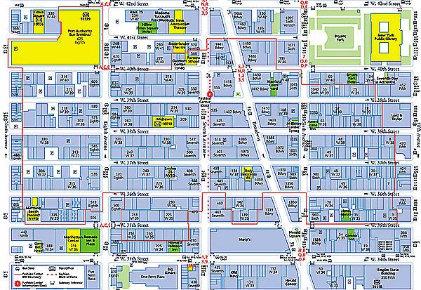 Map 3 Special Garment Center District and Fashion Center BID Boundaries Special Garment