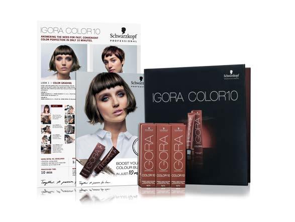 COVERED PURCHASE YOUR CHOICE OF SF190314X (18) IGORA COLOR10 Permanent 10-Minute Color Cream,