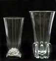 Provenance: Property from the collection of Muriel Karasik. Lot #403: Art Deco Silver-Overlay Dark Amethyst Glass Vase Signed HEM; 7 in., 7 1/4 in. diam. Estimate: $ 40.00 - $ 80.
