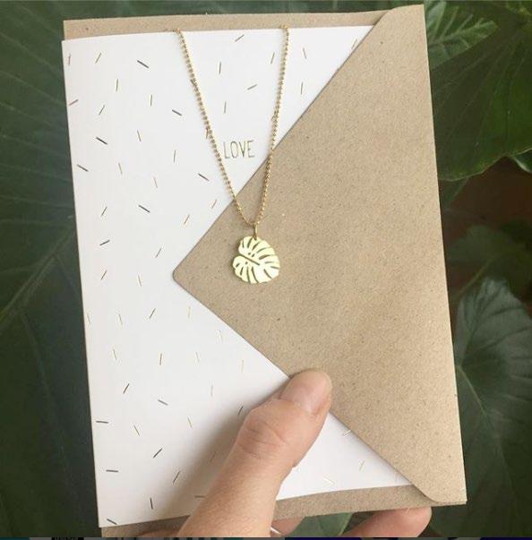 Collection SS 18 Packaging Gold foiled jelryboxes Necklaces and earrings are packaged in