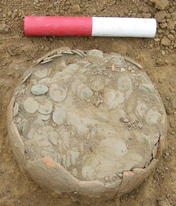 1 INTRODUCTION 1.1 In late June 2011 the Clwyd-Powys Archaeological Trust (CPAT) was alerted to the discovery of a hoard of Roman coins by the finder, Mr Adrian Simmons.