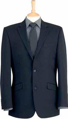 Alpha Jacket (Navy) Single breasted jacket, 3 button front, centre vent, 3 inside pockets, Sew  Sizes: 36" -