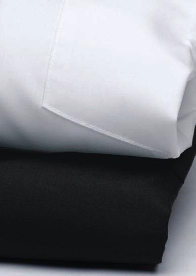 breast pocket Colours: white, black Sizes: XXL 3XL 4XL Neck circumference (cm): 45 47 49 ½ chest (cm): 68.5 71 73.