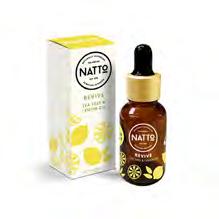treat wounds. Our 15ml amber glass bottle with dropper comes boxed, 48 units per carton. SKU: NAT001014 RRP $34.95 $18.70 15ml Revive Oil Onfusion A refreshing infusion of tea tree oil and lemon oil.