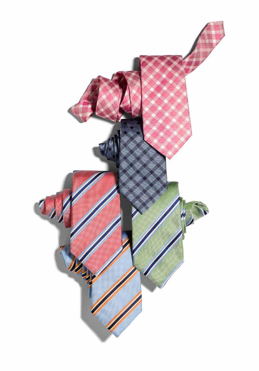STYLE TIP: Daytime wedding? Choose a bright tie to make A dark suit come to life.
