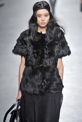 The fur tabard was a modern update on the gilet style of seasons