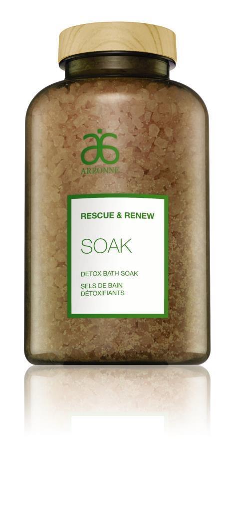 DETOX SOAK Features Helps to aid in the removal of surface impurities from the skin while providing a soothing and pampering experience Formulated with