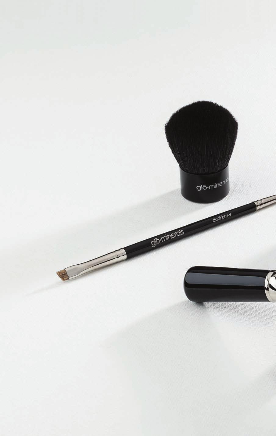 POWER TOOLS BUILD YOUR KIT FOR FLAWLESS APPLICATION KABUKI BRUSH USE WITH PRESSED BASE, LOOSE BASE, BRONZE AND FINISHING POWDERS DUAL BROW BRUSH USE