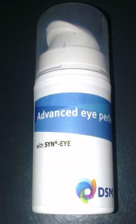 SYN -EYE - advanced eye perfection cream: This newly developed cream helps you to experience a new level of eye care perfection.