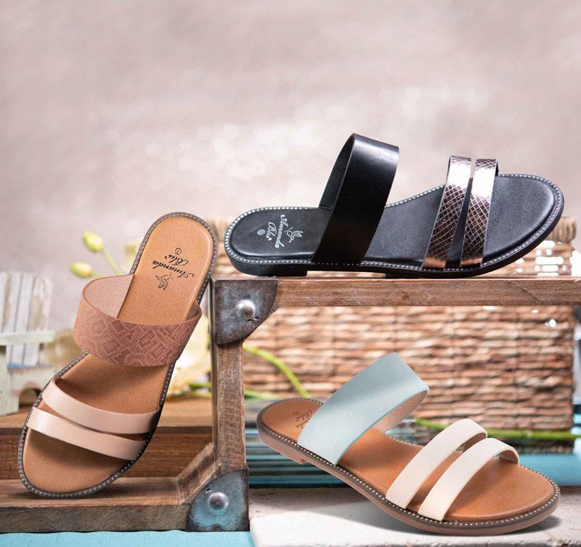 THESE VERSATILE SANDALS WILL COMPLEMENT ANY OUTFIT. DETAILS MAKE THE DIFFERENCE WITH METALLIC STUDS, ANIMAL PRINT AND POPS OF COLOR.
