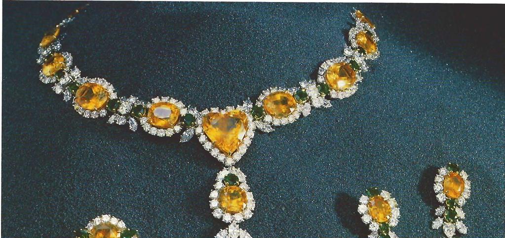 Figure 1. Yellow sapphires have become increasingly popular over the last few years.