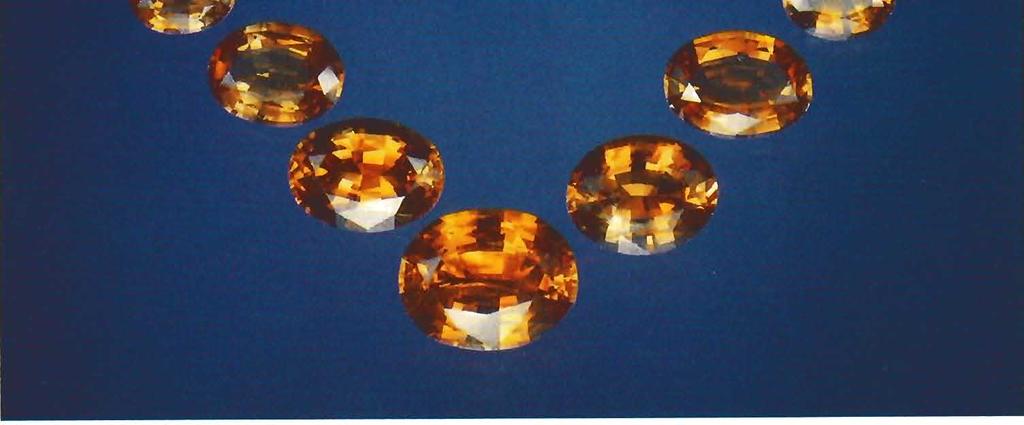 Types 2 and 7, especially, can co-exist with other types; thus, a pale yellow type 1 sapphire may be irradiated to a dark orange color, which is then type 1 + 2, but in light this will fade back to
