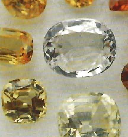 Although this had been expected to apply to irradiated types 2 and 1 + 2 yellow sapphires, it also worked for these types of stones when faded by heating, regardless of the temperature to which