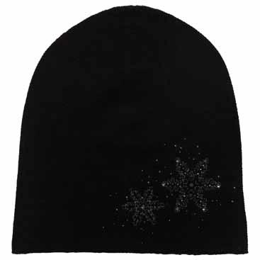 KNITWEAR For Women NEW! Multi Snowflake Young Beanie 29 27.