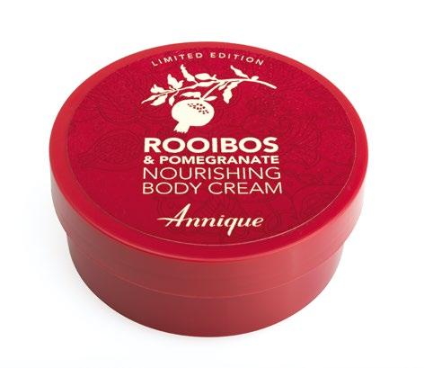 ultra-moisturising body cream that contains Rooibos extract, together with