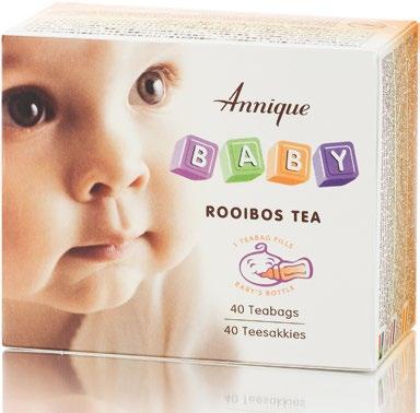 ONLY R140 AD/06200/06 Buy the Baby Body Lotion 200ml and get the Baby Rooibos Tea 100g FREE!
