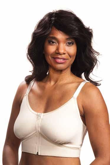 Comfortable choice to wear during transition, after mastectomy recovery, for daily wear and as a sleep bra.