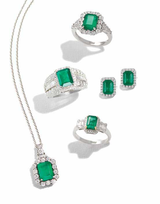 EFFY EMERALDS Emerald & Diamond Ring 1/3 cttw SKU#317382 $2,499.00 $5,000.00 Emerald & Diamond Pendant 1/4 cttw SKU#317381 $2,499.00 $5,000.00 Emerald & Diamond Ring 1-1/3 cttw SKU#317375 $3,999.