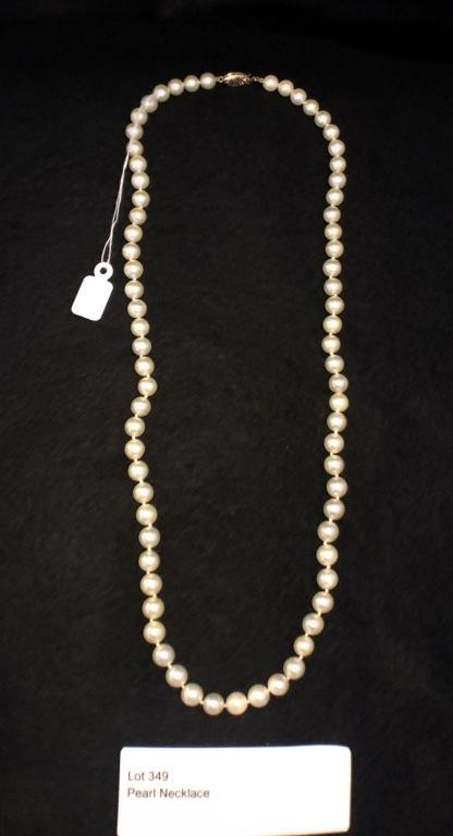 349 Pearl Necklace